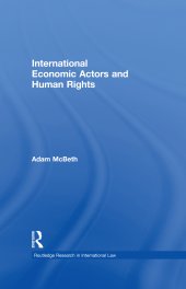 book International Economic Actors and Human Rights