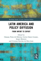 book Latin America and Policy Diffusion: From Import to Export (Routledge Studies in Latin American Politics)