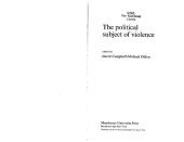 book The Political Subject of Violence