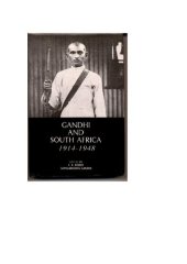 book Gandhi and South Africa, 1914-1948