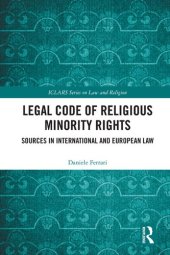 book Legal Code of Religious Minority Rights, Sources in International and European Law