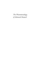 book Phenomenology of Edmund Husserl