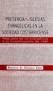 book Presencia de las iglesias evangélicas en la sociedad costarricense