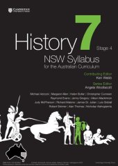 book History NSW Syllabus for the Australian Curriculum Year 7 Stage 4