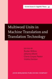 book Multiword Units in Machine Translation and Translation Technology