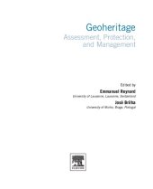 book Geoheritage: Assessment, Protection, and Management