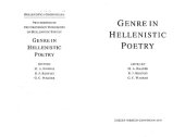 book Genre in Hellenistic Poetry