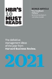 book HBR's 10 Must Reads 2021: The Definitive Management Ideas of the Year from Harvard Business Review