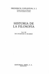 book De Ockham A Suarez