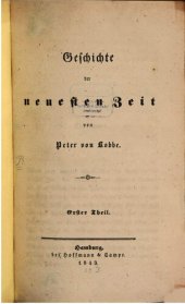 book Geschichte der neuesten Zeit