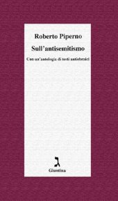 book Sull'antisemitismo. Con un'antologia di testi antiebraici