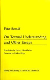 book On Textual Understanding and Other Essays