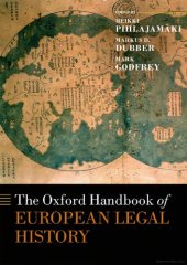 book The Oxford handbook of european legal history