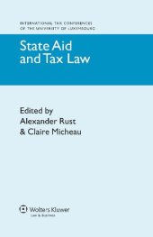 book State aid and tax law