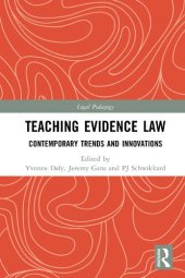 book Teaching Evidence Law: Contemporary Trends and Innovations