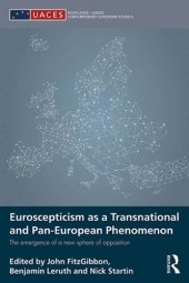 book Euroscepticism as a Transnational and Pan-European Phenomenon: The Emergence of a New Sphere of Opposition