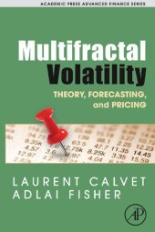 book Multifractal Volatility: Theory, Forecasting, and Pricing