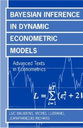 book Bayesian Inference in Dynamic Econometric Models