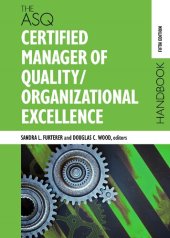 book The ASQ certified manager of quality/organizational excellence handbook