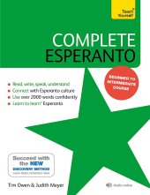 book Complete Esperanto: Learn to read, write, speak and understand Esperanto [Book + Audio]