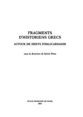 book Fragments d'historiens grecs: autour de Denys d'Halicarnasse