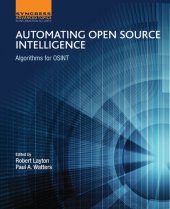 book Automating Open Source Intelligence: Algorithms for OSINT