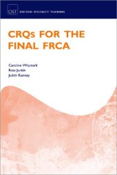 book CRQs for the Final FRCA