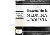 book Historia de la medicina en Bolivia