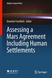 book Assessing a Mars Agreement Including Human Settlements