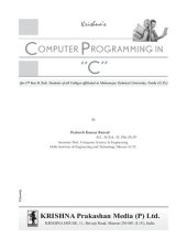 book Krishna's Computer Programming in 'C'