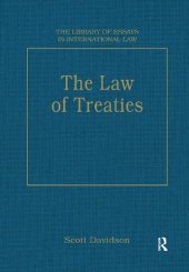 book The Law of Treaties