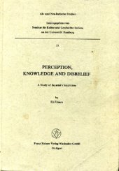 book Perception, Knowledge And Disbelief: A Study Of Jayarāśi's Scepticism