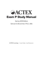 book Actex Exam P Study Manual