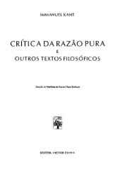 book Prolegômenos - Fundamentação da Metafísica dos Costumes - Crítica da Razão Pura (incompleta) - A Religião dentro dos Limites (incompleta)