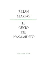 book El oficio del pensamiento