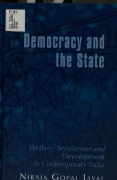 book Democracy and the State: Welfare, Secularism and Development in Contemporary India