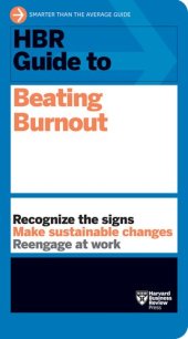 book HBR guide to beating burnout