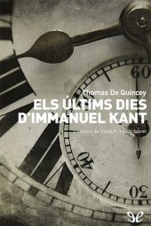 book Els últims dies d’Immanuel Kant