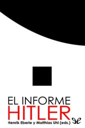 book El informe Hitler