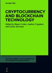 book Cryptocurrency and Blockchain Technology