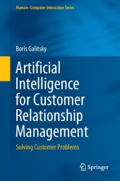 book Artificial Intelligence for Customer Relationship Management: Solving Customer Problems