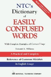 book NTC's Dictionary of Easily Confused Words