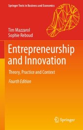 book Entrepreneurship and Innovation: Theory, Practice and Context (Springer Texts in Business and Economics)