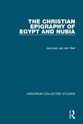 book The Christian Epigraphy of Egypt and Nubia