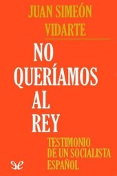 book No queríamos al rey