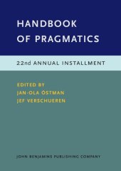 book Handbook of Pragmatics: 22nd Annual Installment