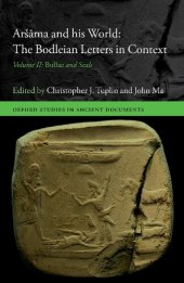 book Aršāma and his World: The Bodleian Letters in Context, Volume II: Bullae and Seals