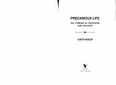 book Precarious Life: The Power of Mourning and Violence