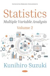 book Statistics. Volume 2, Multiple Variable Analysis