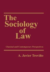 book The Sociology of Law: Classical and Contemporary Perspectives
